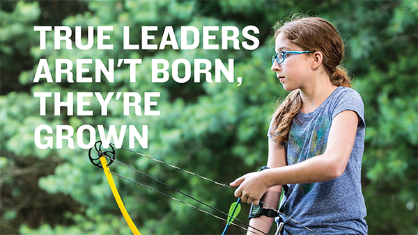 True Leaders aren't born they're grown copy